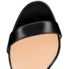 Loubi Queen – 100-mm-Riemchensandalen – Nappaleder – Schwarz – Damen Loubi Queen – 100-mm-Riemchensandalen – Nappaleder – Schwarz – Damen