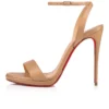 Loubi Queen – 120-mm-Sandalen – Nappaleder – Nude 1 – Damen Loubi Queen – 120-mm-Sandalen – Nappaleder – Nude 1 – Damen