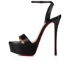 Loubi Queen Alta – 150-mm-Pumps – Nappaleder – Schwarz – Damen Loubi Queen Alta – 150-mm-Pumps – Nappaleder – Schwarz – Damen