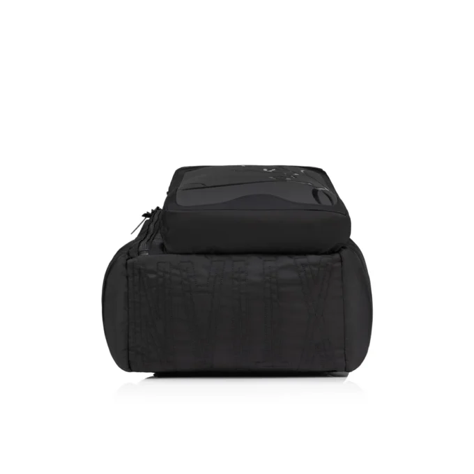 Loubideal – Rucksack – Gummi und Stoff – Schwarz Loubideal – Rucksack – Gummi und Stoff – Schwarz