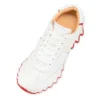 Loubishark – Sneaker – Kalbsleder und Neopren – Bianco – Damen Loubishark – Sneaker – Kalbsleder und Neopren – Bianco – Damen
