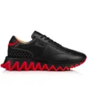 Loubishark – Sneaker – Kalbsleder und Neopren – Schwarz – Herren Loubishark – Sneaker – Kalbsleder und Neopren – Schwarz – Herren