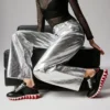 Loubishark – Sneaker – Kalbsleder und Veau-Velours – Schwarz – Damen Loubishark – Sneaker – Kalbsleder und Veau-Velours – Schwarz – Damen
