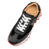 Loubishark – Sneaker – Kalbsleder und Veau-Velours – Schwarz – Damen Loubishark – Sneaker – Kalbsleder und Veau-Velours – Schwarz – Damen