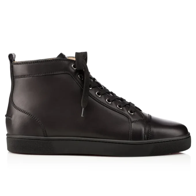 Louis – High-Top-Sneaker – Kalbsleder – Schwarz – Herren Louis – High-Top-Sneaker – Kalbsleder – Schwarz – Herren