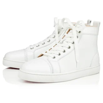 Louis – High-Top-Sneaker – Kalbsleder – Weiß – Herren