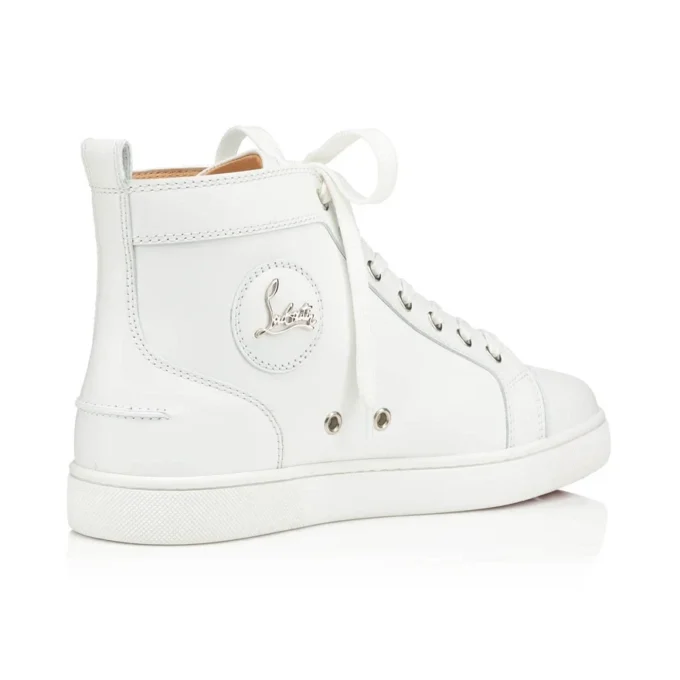 Louis – High-Top-Sneaker – Kalbsleder – Weiß – Herren