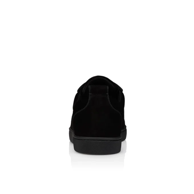 Louis Jr P Perla – Sneaker – Kalbsvelours und Strass – Schwarz – Herren Louis Jr P Perla – Sneaker – Kalbsvelours und Strass – Schwarz – Herren