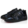 Louis Junior – Sneaker – Patchwork aus Wasserschlangenleder – Schwarz – Herren Louis Junior – Sneaker – Patchwork aus Wasserschlangenleder – Schwarz – Herren