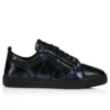 Louis Junior – Sneaker – Patchwork aus Wasserschlangenleder – Schwarz – Herren Louis Junior – Sneaker – Patchwork aus Wasserschlangenleder – Schwarz – Herren