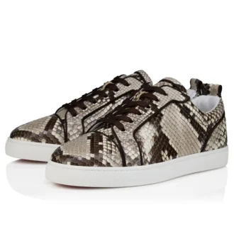 Louis Junior – Sneaker – Pythonleder – Roccia – Herren