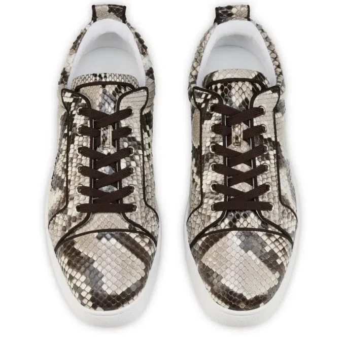 Louis Junior – Sneaker – Pythonleder – Roccia – Herren Louis Junior – Sneaker – Pythonleder – Roccia – Herren