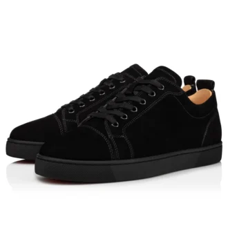 Louis Junior – Sneaker – Veau Velours – Schwarz – Herren Louis Junior – Sneaker – Veau Velours – Schwarz – Herren