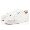 Louis Junior Spikes – Sneaker – Kalbsleder und Spikes – Weiß – Herren Louis Junior Spikes – Sneaker – Kalbsleder und Spikes – Weiß – Herren
