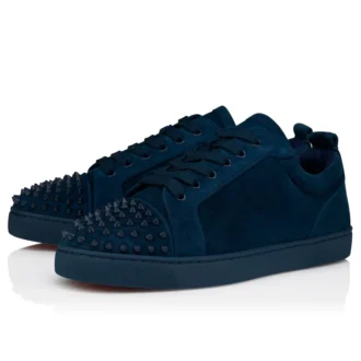 Louis Junior Spikes – Sneaker – Kalbsvelours und Spikes – Last Night – Herren Louis Junior Spikes – Sneaker – Kalbsvelours und Spikes – Last Night – Herren