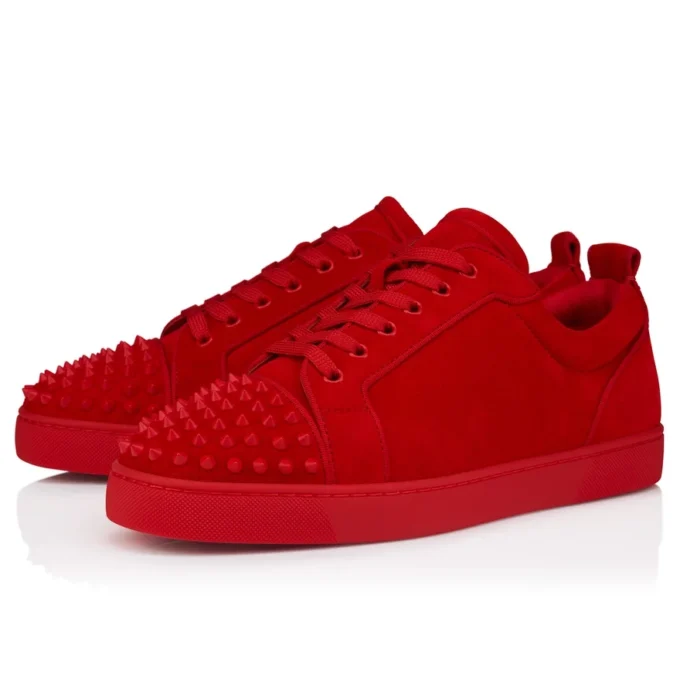 Louis Junior Spikes – Sneaker – Kalbsvelours und Spikes – Loubi – Herren Louis Junior Spikes – Sneaker – Kalbsvelours und Spikes – Loubi – Herren