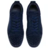 Louis Junior Spikes – Sneaker – Kalbsvelours und Spikes – Zaffiro – Herren Louis Junior Spikes – Sneaker – Kalbsvelours und Spikes – Zaffiro – Herren