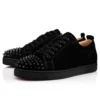 Louis Junior Spikes – Sneaker – Veau Velours – Schwarz – Herren Louis Junior Spikes – Sneaker – Veau Velours – Schwarz – Herren