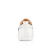Louis Junior Strass – Low-Top-Sneaker – Wildleder und Strass – Silber – Herren