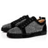 Louis Junior Strass – Sneaker – Kalbsvelours und Strass – Schwarz – Herren
