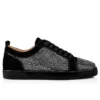 Louis Junior Strass – Sneaker – Kalbsvelours und Strass – Schwarz – Herren