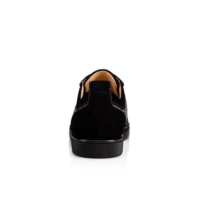 Louis Junior Strass – Sneaker – Kalbsvelours und Strass – Schwarz – Herren