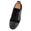 Louis Junior Strass – Sneaker – Kalbsvelours und Strass – Schwarz – Herren