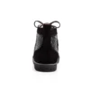 Louis Strass – Sneaker – Kalbsvelours und Strass – Schwarz – Herren