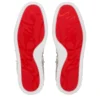 Louperla Jr – Sneaker – Krepp-Satin, Kalbsleder, Strass und Perlen – Weiß – Herren