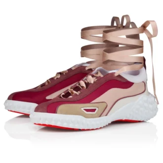Mara Open – Sneaker – Kalbsleder und Seidentaft – Palacy – Damen