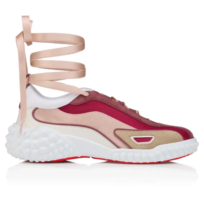 Mara Open – Sneaker – Kalbsleder und Seidentaft – Palacy – Damen Mara Open – Sneaker – Kalbsleder und Seidentaft – Palacy – Damen