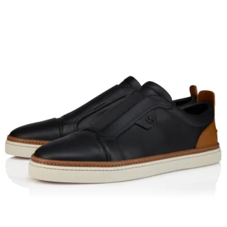 Marcontonio – Sneaker – Kalbsleder – Schwarz – Herren