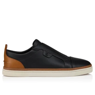 Marcontonio – Sneaker – Kalbsleder – Schwarz – Herren