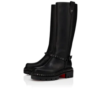 Marinetta Pyraclou – Stiefel – gewachstes Kalbsleder – Schwarz – Damen