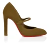 Mary Fannylove – 100-mm-Pumps – Veau Velours – Bronzo – Damen Mary Fannylove – 100-mm-Pumps – Veau Velours – Bronzo – Damen