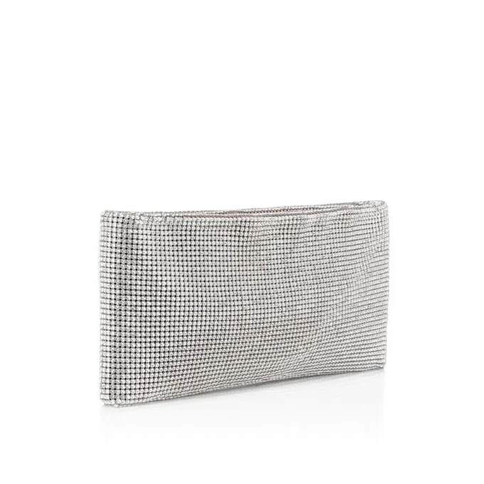 Maykimay – Clutch – Mesh und Strass – Silber Maykimay – Clutch – Mesh und Strass – Silber