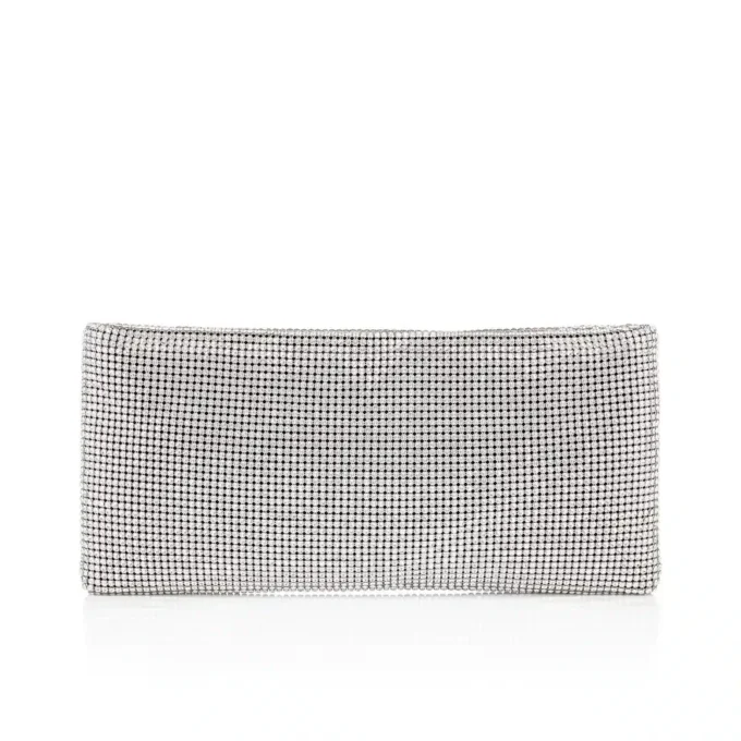 Maykimay – Clutch – Mesh und Strass – Silber Maykimay – Clutch – Mesh und Strass – Silber