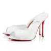Me Dolly – 100-mm-Mules – Lackkalbsleder – Bianco – Damen Me Dolly – 100-mm-Mules – Lackkalbsleder – Bianco – Damen
