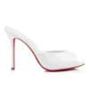 Me Dolly – 100-mm-Mules – Lackkalbsleder – Bianco – Damen Me Dolly – 100-mm-Mules – Lackkalbsleder – Bianco – Damen