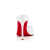 Me Dolly – 100-mm-Mules – Lackkalbsleder – Bianco – Damen Me Dolly – 100-mm-Mules – Lackkalbsleder – Bianco – Damen