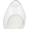 Me Dolly – 100-mm-Mules – Lackkalbsleder – Bianco – Damen Me Dolly – 100-mm-Mules – Lackkalbsleder – Bianco – Damen