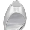 Me Dolly – 100-mm-Pantoletten – Nappaleder – Silber – Damen Me Dolly – 100-mm-Pantoletten – Nappaleder – Silber – Damen