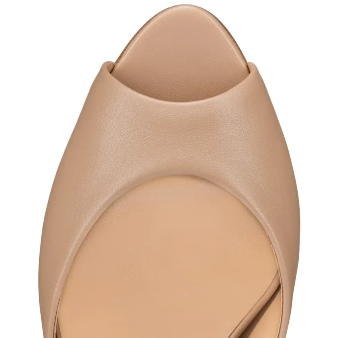 Me Dolly – 55 mm Pantoletten – Nappaleder – Blush – Damen Me Dolly – 55 mm Pantoletten – Nappaleder – Blush – Damen