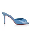 Me Dolly – 85-mm-Mules – Lackkalbsleder – Ceruleo – Damen Me Dolly – 85-mm-Mules – Lackkalbsleder – Ceruleo – Damen