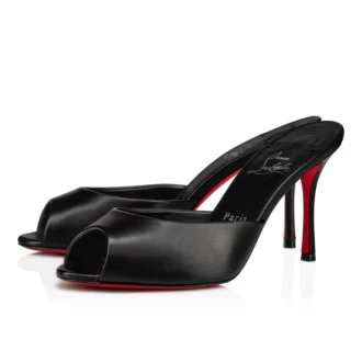 Me Dolly – 85-mm-Mules – Nappaleder – Schwarz – Damen