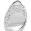 Me Dolly Strass – 100-mm-Pantoletten – Wildleder und Strass – Silber Me Dolly Strass – 100-mm-Pantoletten – Wildleder und Strass – Silber