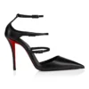 Milena – 100 mm Riemchen-Pumps – Ziegenleder – Schwarz – Damen Milena – 100 mm Riemchen-Pumps – Ziegenleder – Schwarz – Damen