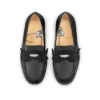 Mini Penny – Loafer – Lackkalbsleder und Wildleder – Schwarz – Kinder Mini Penny – Loafer – Lackkalbsleder und Wildleder – Schwarz – Kinder