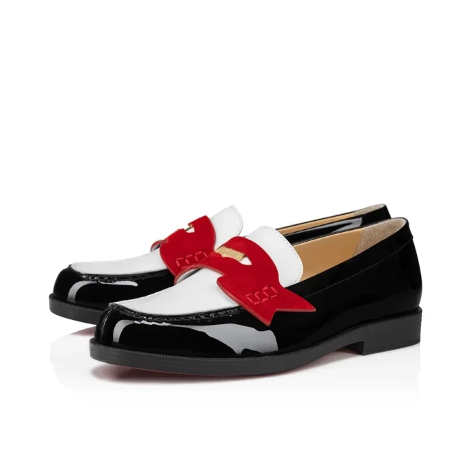 Mini Penny – Slipper – Lackkalbsleder und Veau Velours – Mehrfarbig – Kinder Mini Penny – Slipper – Lackkalbsleder und Veau Velours – Mehrfarbig – Kinder