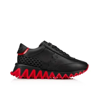 Mini Shark Schwarzes Kalbsleder – Schuhe – Kinder Unisex – Kinder